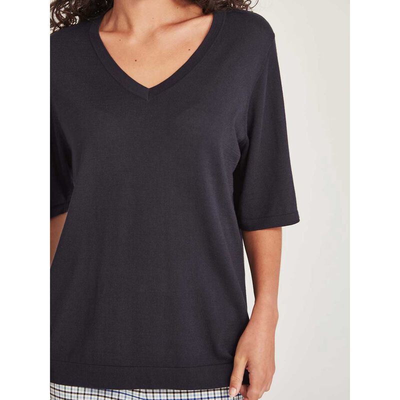 Sills Vera V Knit Tee image number 2